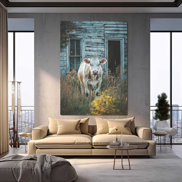 Cow Print Farmhouse