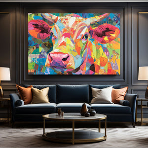 Cow Print Pop Art