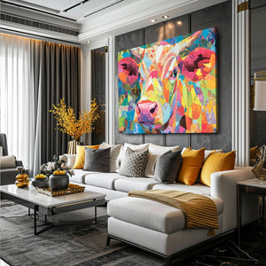 Cow Print Pop Art