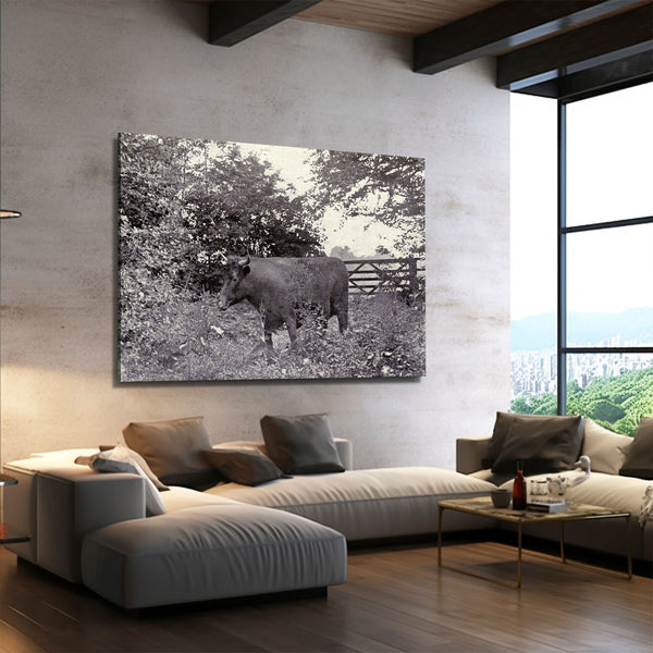 Cow Print Wall Decor