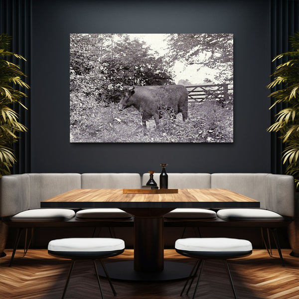 Cow Print Wall Decor