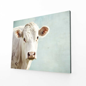 Cow Print White