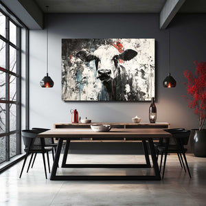 Cow Wall Art Canvas