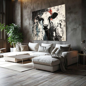 Cow Wall Art Canvas