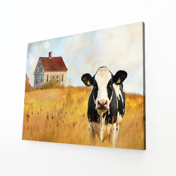Cow Wall Art Farmhouse