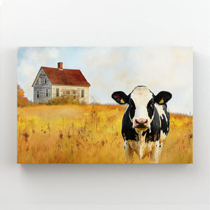 Cow Wall Art Farmhouse