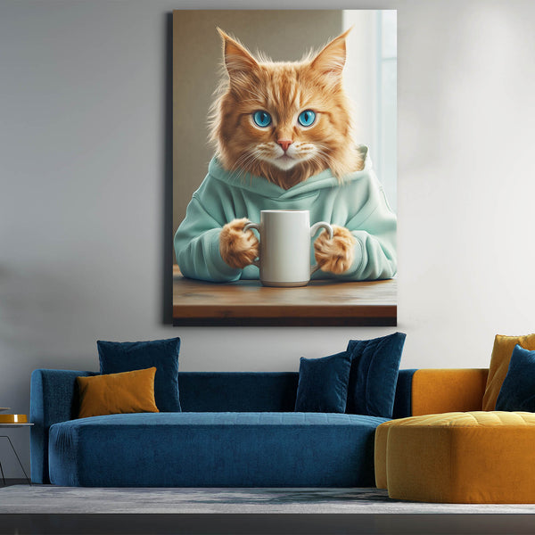 Cozy Cat Art | MusaArtGallery™