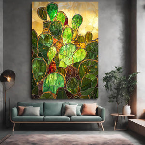 Cracked Cactus Art