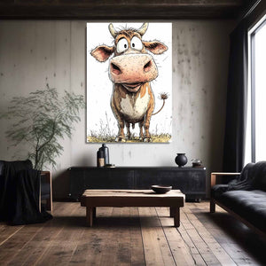 Crazy Cow Print