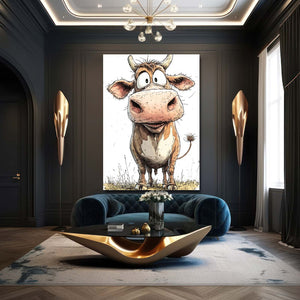 Crazy Cow Print
