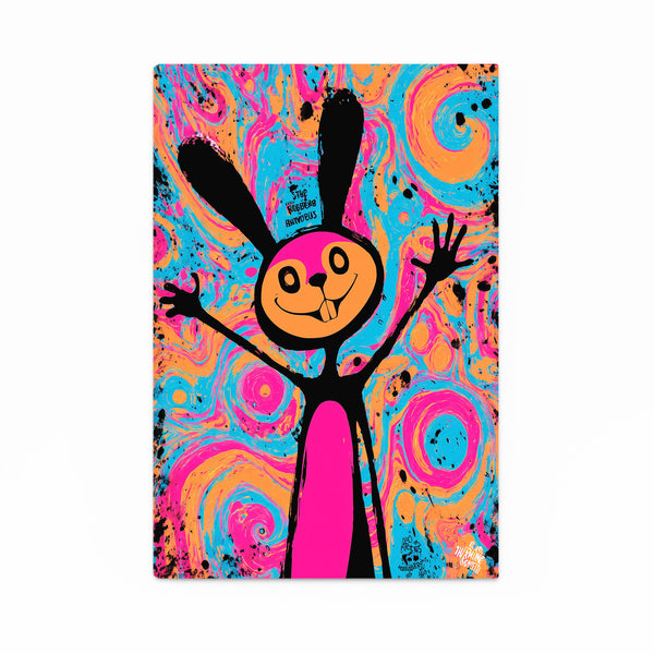 Crazy Rabbit Wall Art