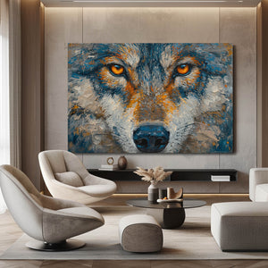 Creepy Wolf Art  | MusaArtGallery™