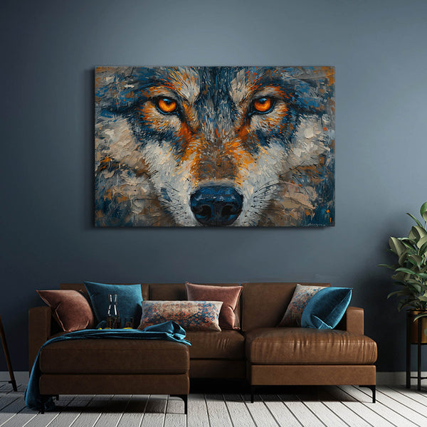 Creepy Wolf Art  | MusaArtGallery™
