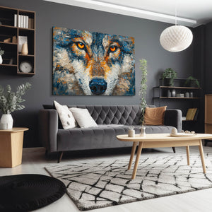 Creepy Wolf Art  | MusaArtGallery™