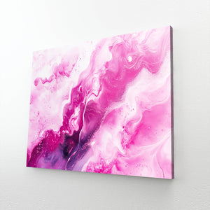 Crimson Dream Pink Abstract Art | MusaArtGallery™