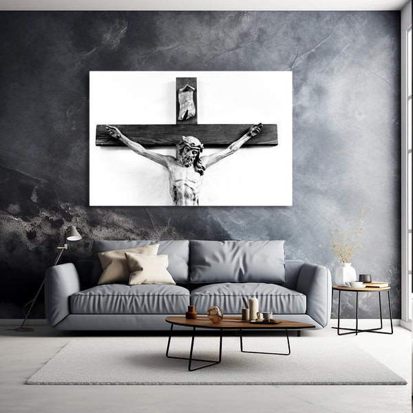 Crucifixion Elegance Christian Wall Art | MusaArtGallery™