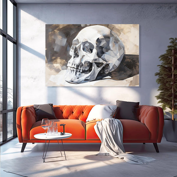 Crystal Color Skull Wall Art | MusaArtGallery™