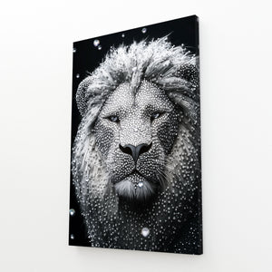 Crystal Majesty Lion Wall Art | MusaArtGallery™