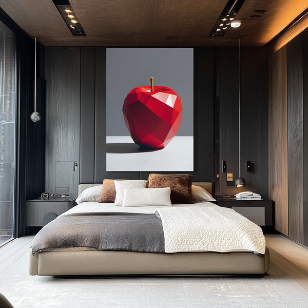 Cubism Apple Wall Art