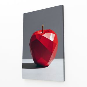 Cubism Apple Wall Art