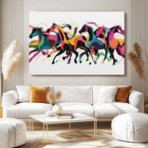 Cubism Horse Art