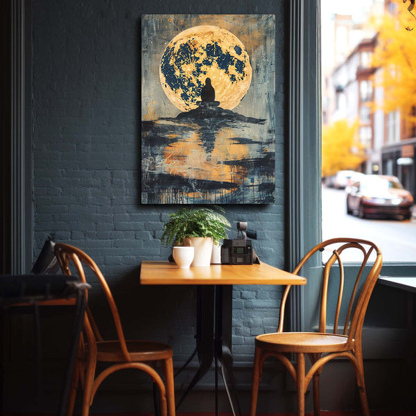 Customized Moon Canvas Art  | MusaArtGallery™