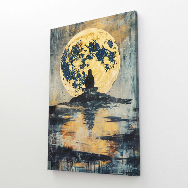 Customized Moon Canvas Art  | MusaArtGallery™