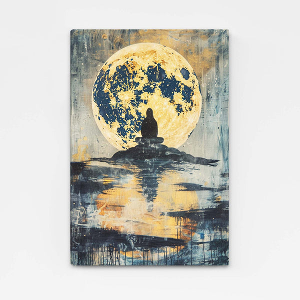 Customized Moon Canvas Art  | MusaArtGallery™