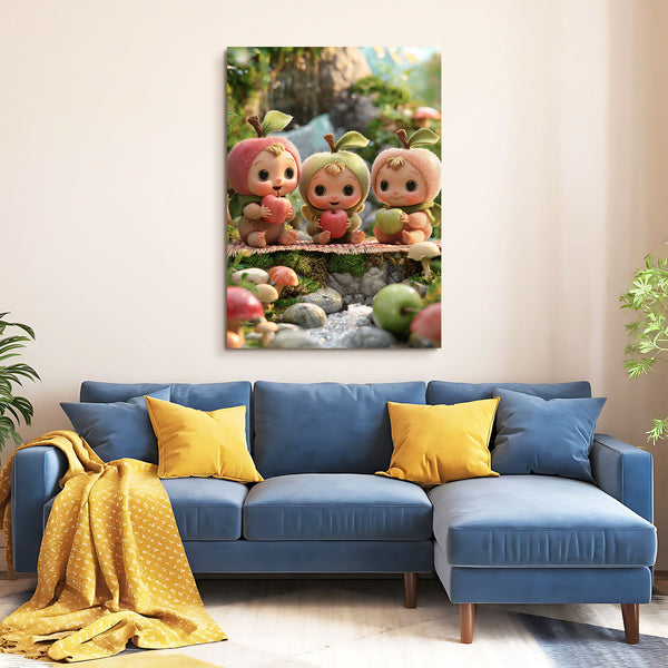 Cute Apple Art