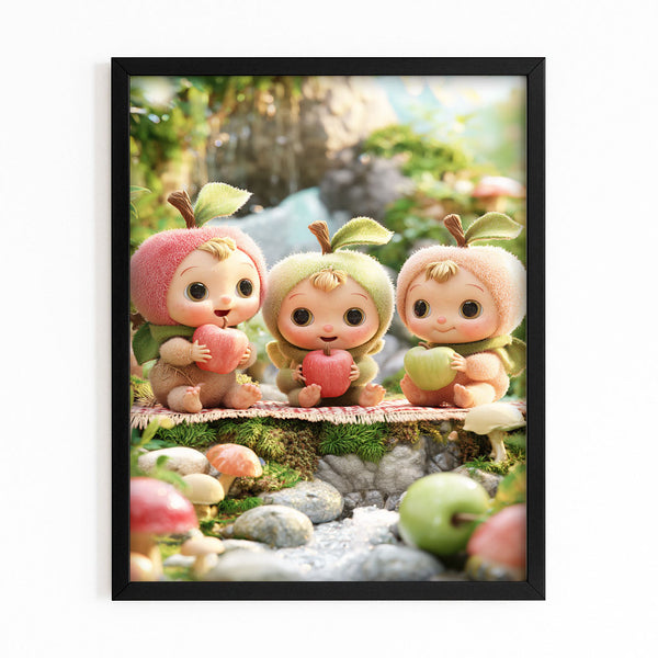 Cute Apple Art