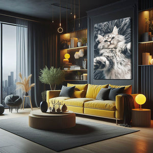 Cute Art Cat