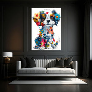 Cute Art Dog