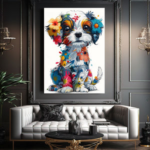 Cute Art Dog