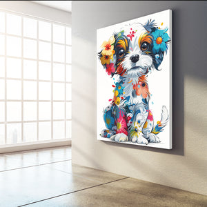 Cute Art Dog