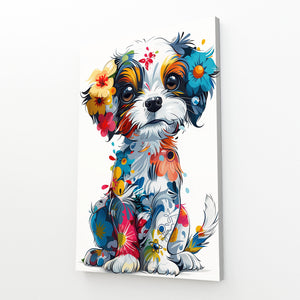 Cute Art Dog