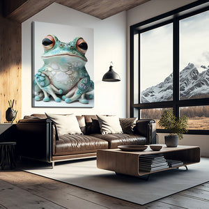 Cute Art Frog