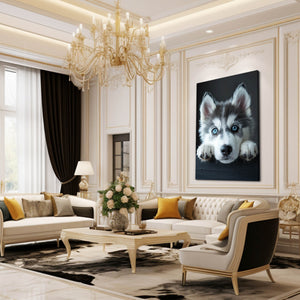 Cute Art Wolf