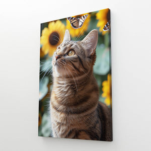 Cute Cat Art Decor | MusaArtGallery™