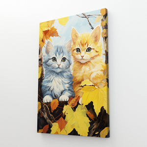 Cute Cat Wall Art | MusaArtGallery™