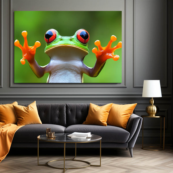 Cute Frog Wall Decor