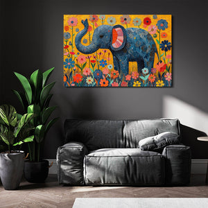 Cute Little Elephant Art | MusaArtGallery™