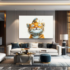 Cute Little Tiger Art | MusaArtGallery™