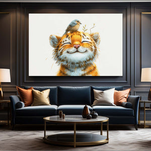 Cute Little Tiger Art | MusaArtGallery™