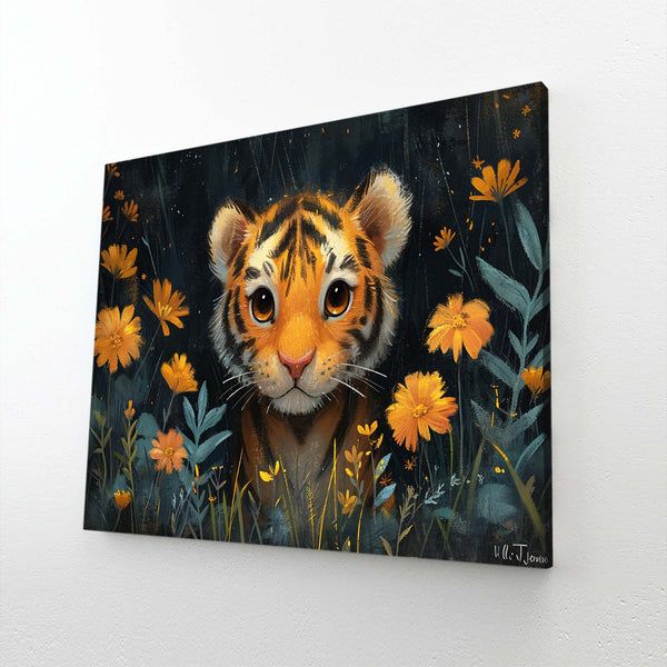 Cute Little Tiger Wall Art  | MusaArtGallery™