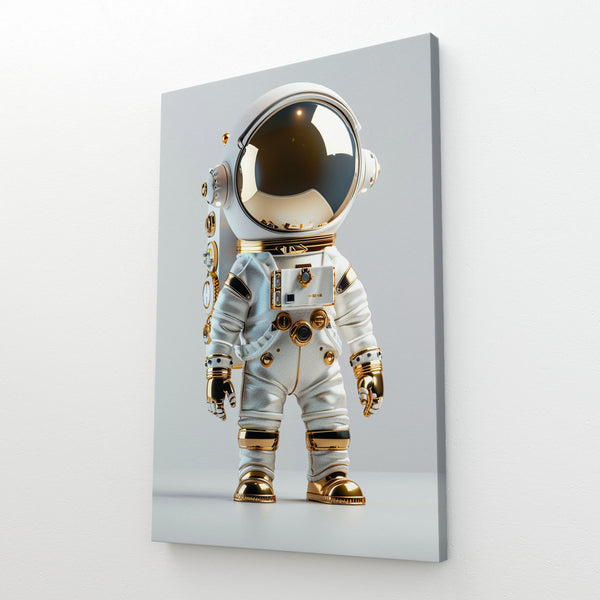 Cute Mini Astronaut Art  | MusaArtGallery™