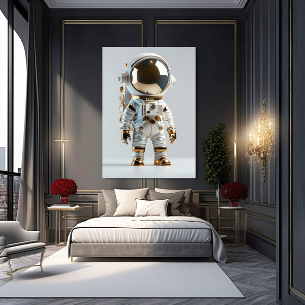 Cute Mini Astronaut Art  | MusaArtGallery™