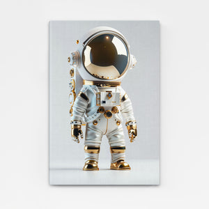 Cute Mini Astronaut Art  | MusaArtGallery™