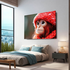 Cute Monkey Wall Art