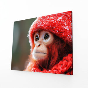 Cute Monkey Wall Art