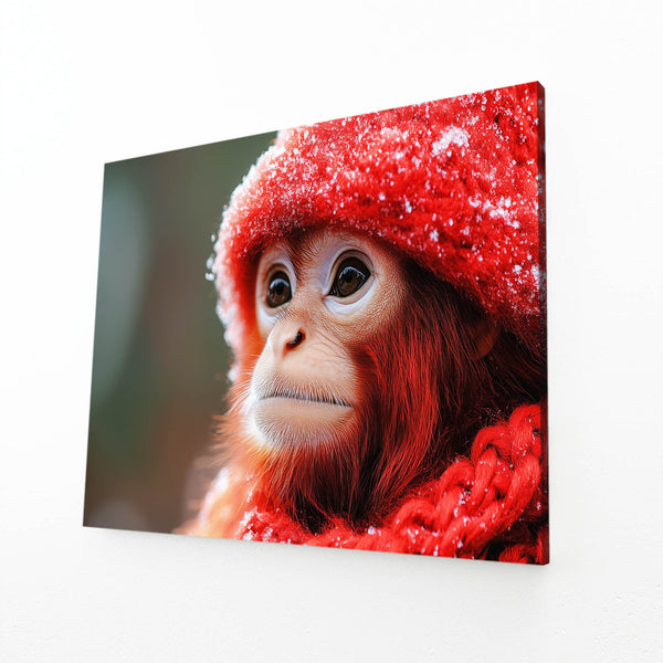 Cute Monkey Wall Art